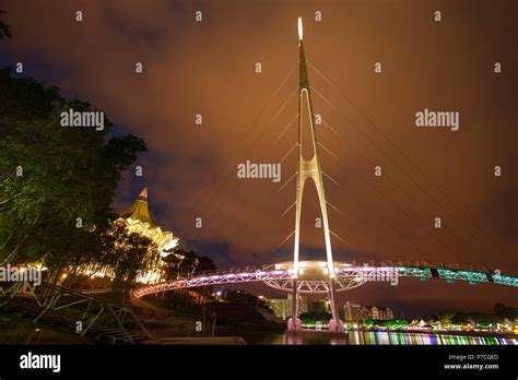 Darul Hana Bridge Jambatan Darul Hana Is Best Known As The Golden