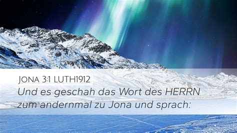 Jona 3 1 LUTH1912 Desktop Wallpaper Und Es Geschah Das Wort Des HERRN