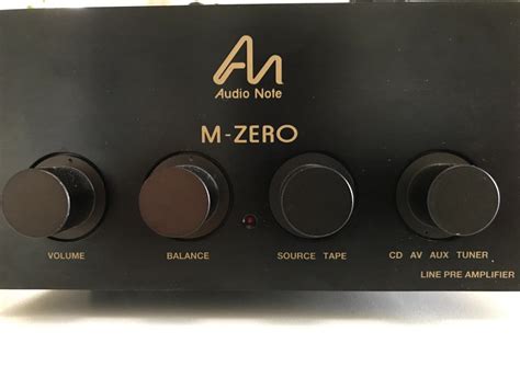 Fs Price Drop Audio Note M Zero Tube Preamplifier Stereo Home