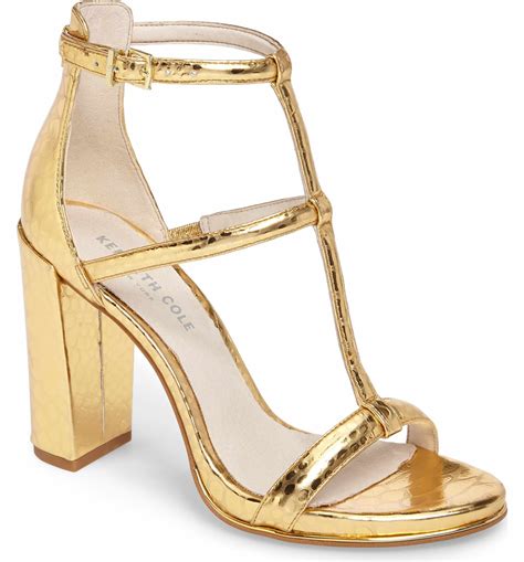 Kenneth Cole New York Deandra Sandal Women Nordstrom Gold Block