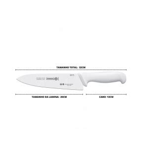 Faca Mundial Cozinha Branca Mundial Cm