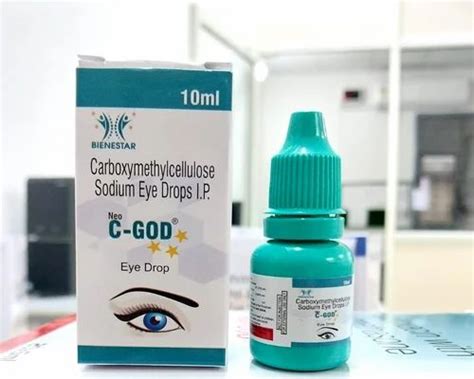 CARBOXYMETHYLCELLULOSE SODIUM EYE DROPS IP Packaging Type Bottle 10