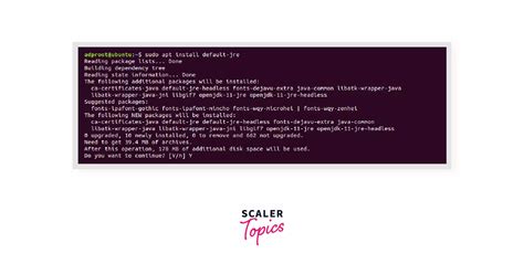 How To Install Java In Linux Scaler Topics