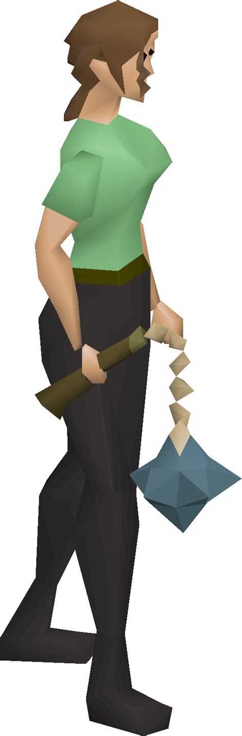 File:Bone mace equipped female.png - OSRS Wiki