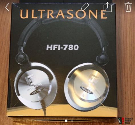 Ultrasone Hfi 780 Headphones For Sale Canuck Audio Mart