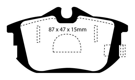 EBC B01 Bremsen Kit Hinten Beläge Scheiben für Mitsubishi Colt 6 CZC