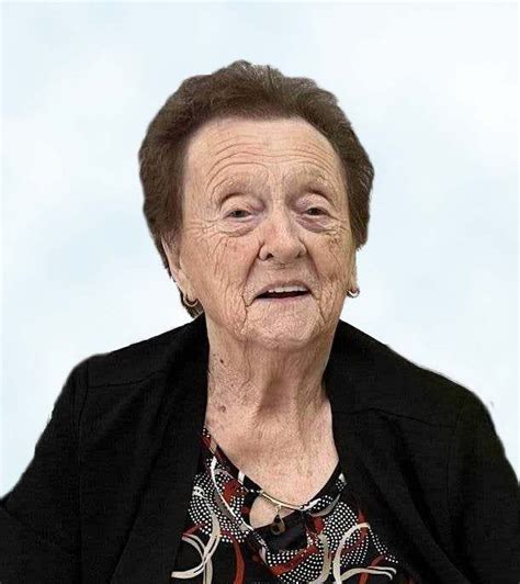 Madame Anita Lachance Nécrologie Québec