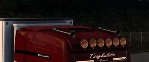 ETS2: Hella Orange Greek Style Lights v 2.2.1 Trucks, Mods, Other Mod ...