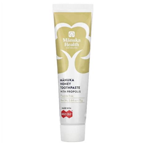 Manuka Health Manuka Honey Fluoride Free Toothpaste With Propolis