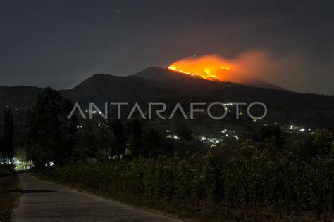 KEBAKARAN HUTAN GUNUNG MERBABU ANTARA Foto