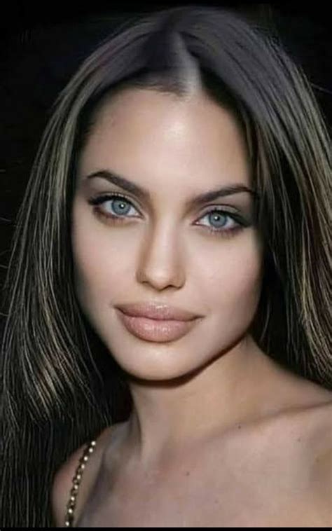 Sensual Gorgeous Girls Beautiful Model Face Angelina Jolie Divas