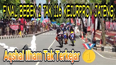 Final Bebek Tak Kejurprov Jateng Casytha Manahadap Road Race