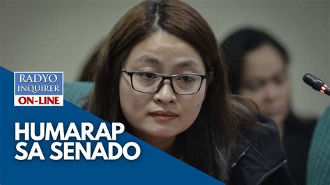 Alice Guo Muling Humarap Sa Pagdinig Ng Senado YouTube