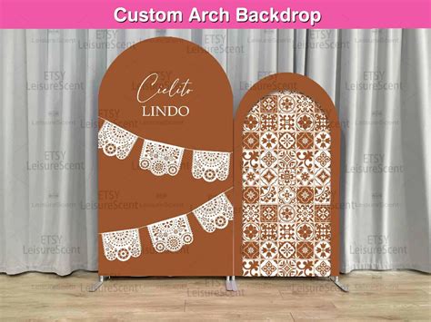 Cielito Lindo Baby Shower Arch Backdrop Cover Stand Boho Baby Girl