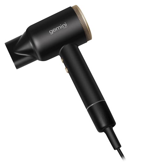 Gemini W Ionic DC Cold Hot Alternating Hair Dryer GHDD BK