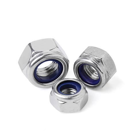 DIN982 DIN985 Stainless Steel Self Locking Hex Nylon Lock Nut Self