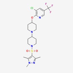 Chloro Trifluoromethyl Pyridin Yl Oxy Trimethyl