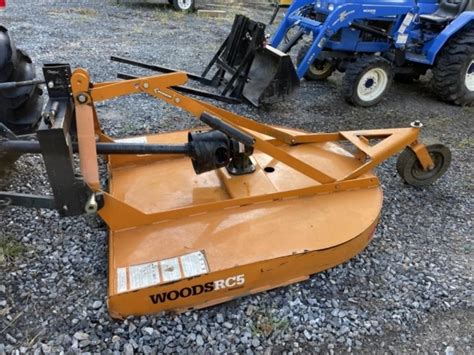 Woods Rc5 3 Pt Carrier Set Up For Quick Hitch Live And Online