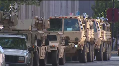 500 National Guard Troops Deployed To Sacramento Amid George Floyd