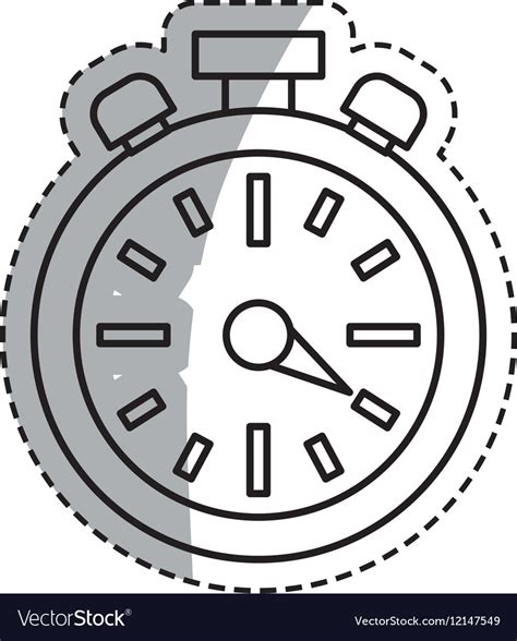 Classic Timer Stopwatch Royalty Free Vector Image