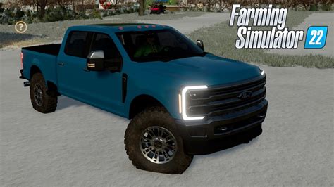 FORD F 350 Platinum 2023 Farming Simulator 2022 FS22 LS22 Vehicle