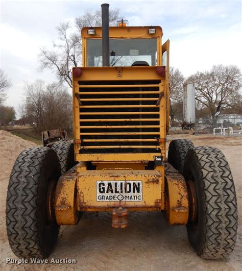 Galion T Rigid Frame Motor Grader In Waterville Ks Item