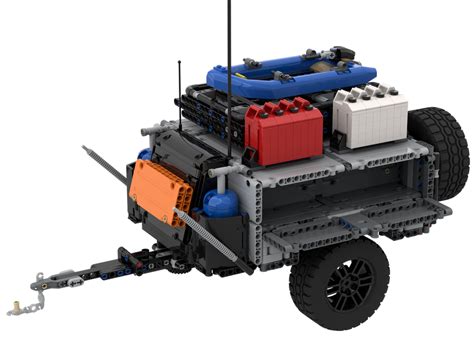 Lego Moc Patriot Campers X Trailer By Lbbde Rebrickable Build With