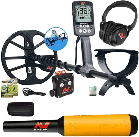 Minelab Equinox 800 Waterproof Metal Detector With 11 Dd Search Coil