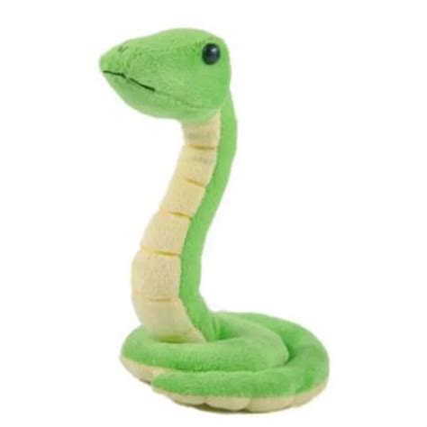 Realistic Green Plush Snake Stuffed Animal Soft Toy - Buy Green Plush ...