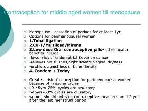 Ppt Certain Facts And Myths About Contraception Powerpoint Presentation