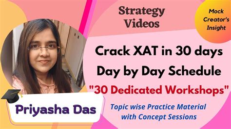 How To Crack Xat In Days Day Wise Study Plan Concepts