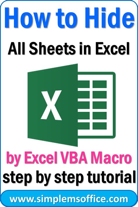 Excel Vba Hide All Worksheets