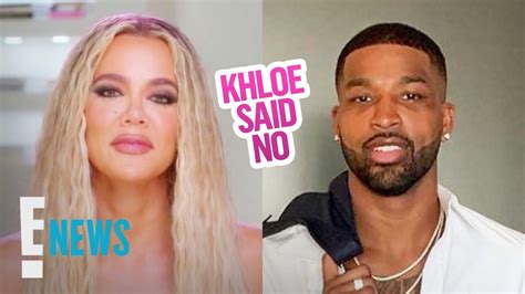 Khloé Kardashian Rejected Tristan Thompsons Marriage Proposal E News Youtube