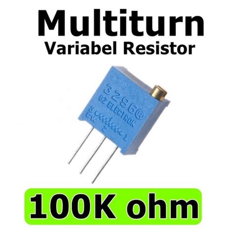 Jual Potensiometer K Potentiometer Potensio Trimpot Multiturn Vr