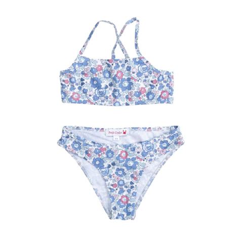 Louise Bikini Betsy B Made With Liberty Fabric Petit Crabe