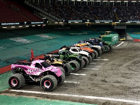 Jaw-dropping stunts at Monster Jam, Principality Stadium Cardiff ...