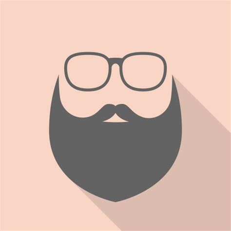 Beard Glasses Vector Images Over 23 000