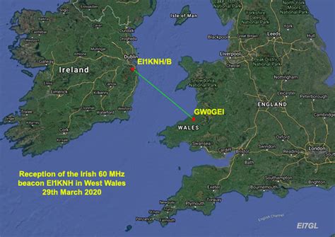 EI7GL A Diary Of Amateur Radio Activity Irish 60 MHz Beacon EI1KNH
