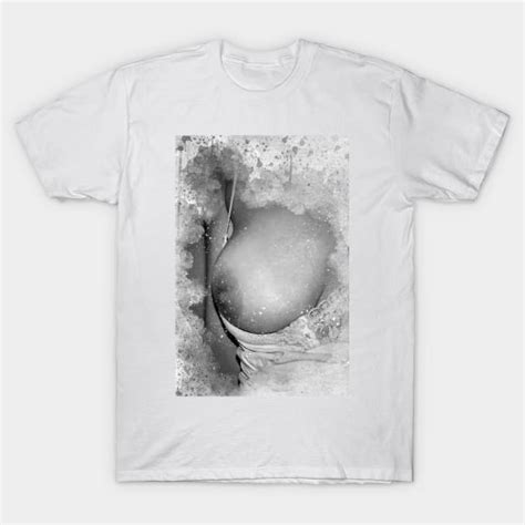 Naked Woman Breast Watercolor Naked T Shirt Teepublic