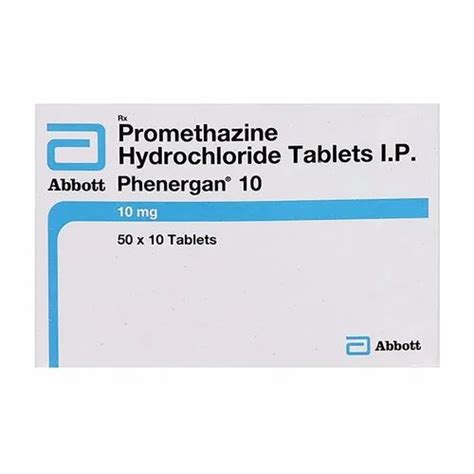 Promethazine Phenergan 10 Mg Tablet For Personal At Rs 30 Stripe In Mumbai