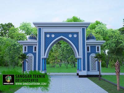 Desain Gapura Gerbang Masjid Terbaru Desain Arsitektur Arsitektur