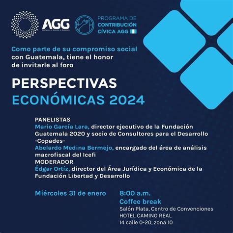 Perspectivas Econ Micas Presencial Asociaci N De Gerentes De