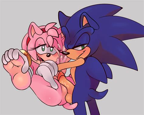 Rule 34 Amy Rose Anthro Balls Cum Duo Eulipotyphlan Feet Female