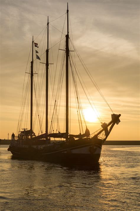 Free Images Landscape Sea Water Ocean Horizon Sunset Boat