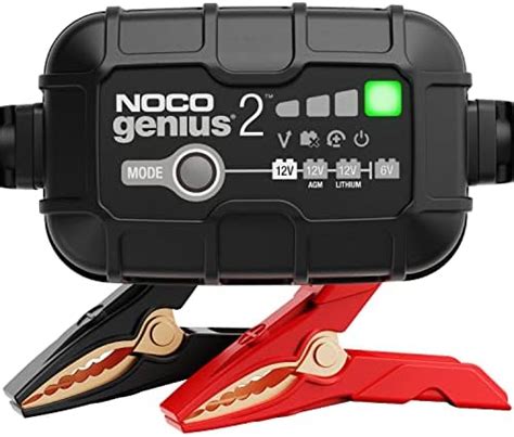 NOCO GENIUS2 Caricabatterie Da 2A 6V E 12V Mantenitore Di Carica E