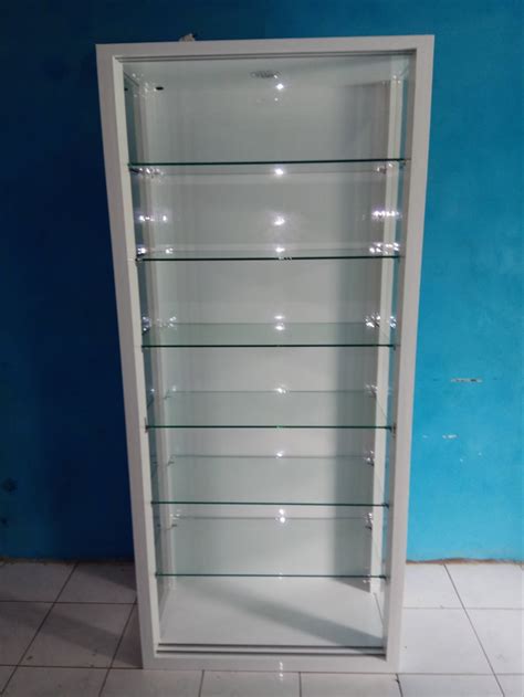 Jual Lemari Kaca Display Cabinet Di Lapak Revaniture Revaniture