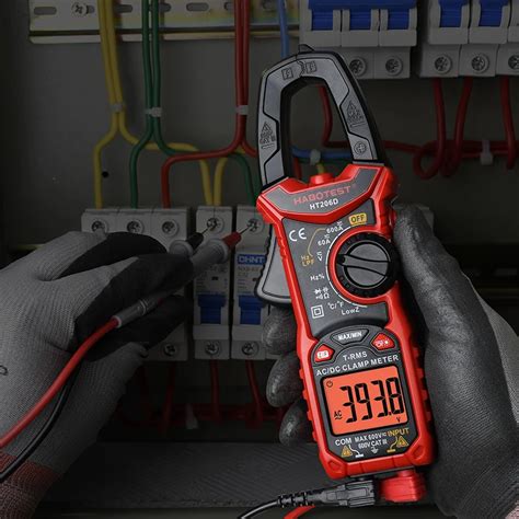 HABOTEST HT206D Current Clamp Meter Pliers Ammeter Professional Digital