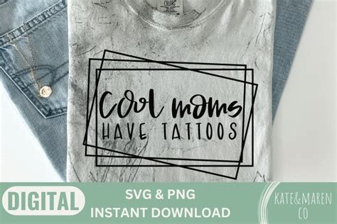 Cool Moms Have Tattoos Svg Inked Mama Svg 2575774