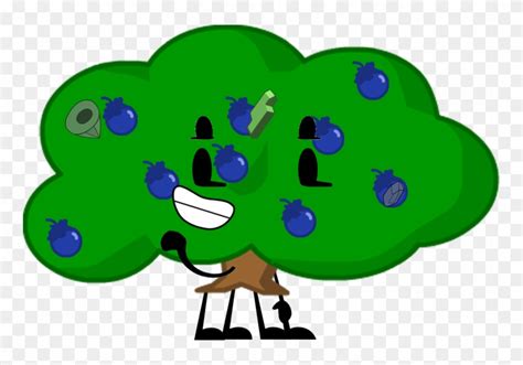 Berry Bush Bfdi Fusion Free Transparent Png Clipart Images Download