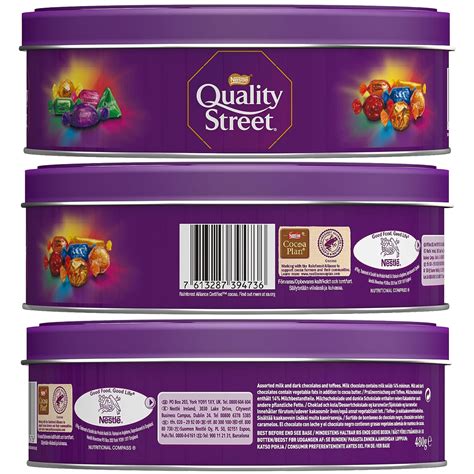 Nestle Quality Street Chocolate Round Tin G Sinin